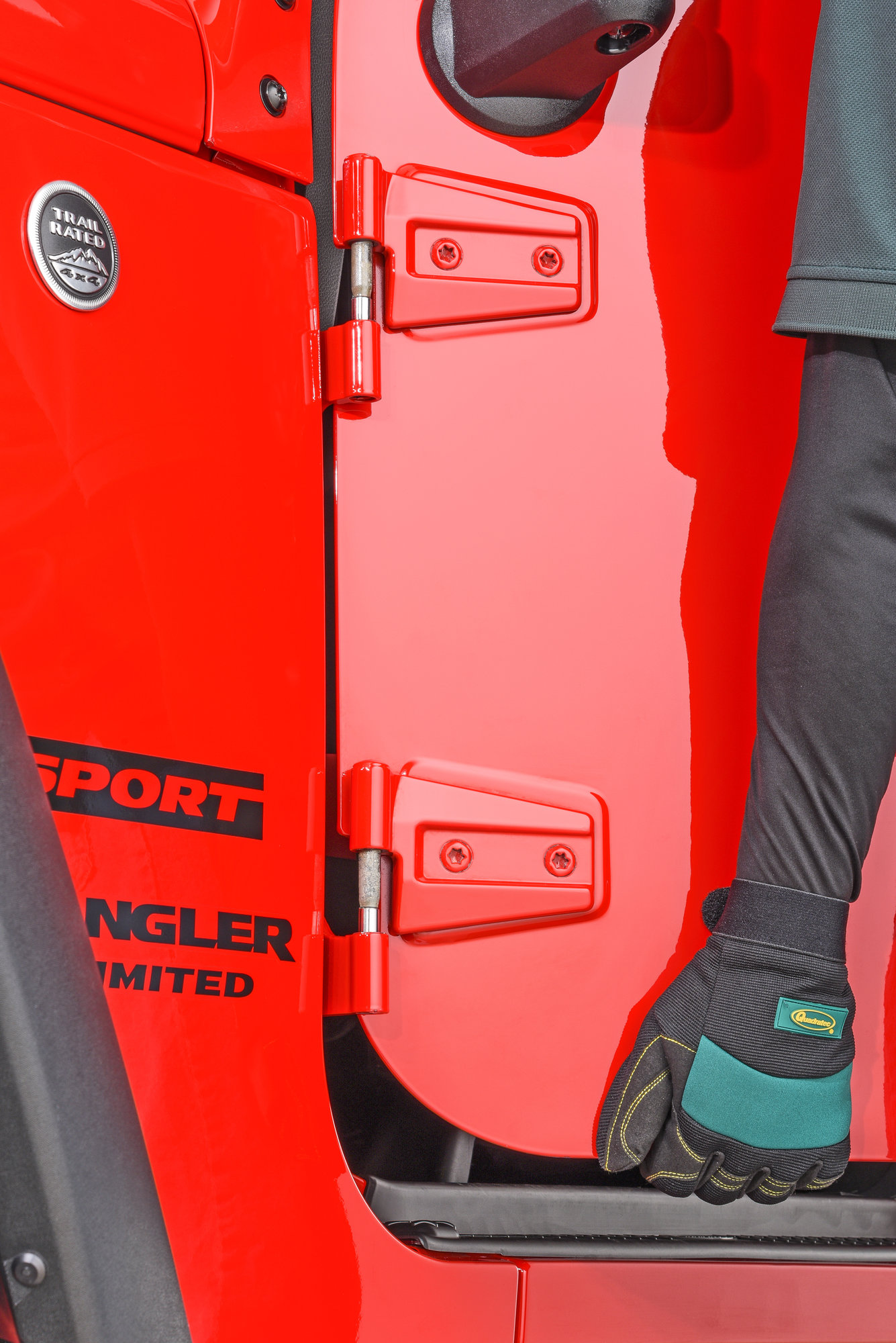 Mirage Unlimited Door Hinge Pin Guides for 0718 Jeep Wrangler JK